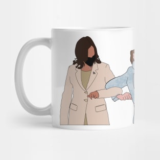 VP Harris and Speaker Pelosi Elbow Bump Mug